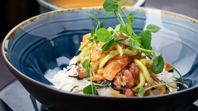 Kaisen Don With Ceviche In Japanese Style