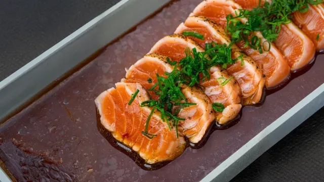 Salmon Tataki