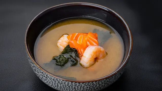 Miso Soup With Seafood